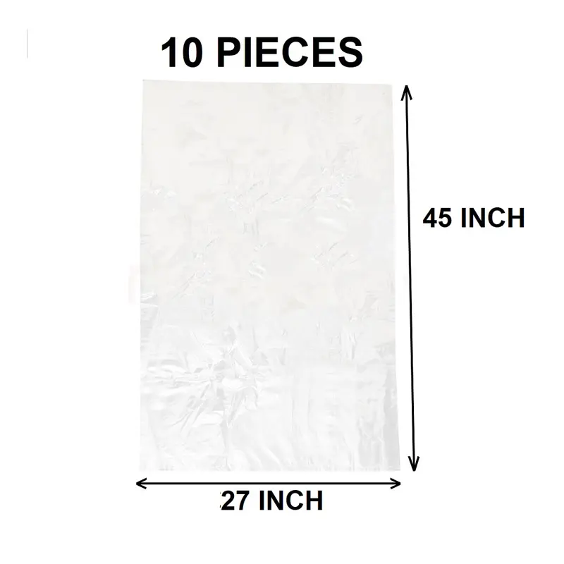 Picture of পরিষ্কার 45 x27 10 পিস ট্র্যাশ ব্যাগপলি ব্যাগআবর্জনা ব্যাগময়লা ফেলার ব্যাগপলিব্যাগ - 248352293(Multicolor)