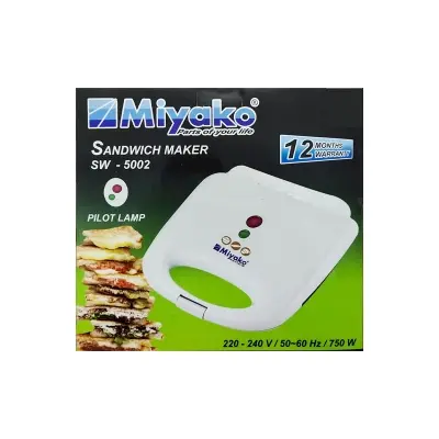 Picture of Miyako Sandwich Maker SW-5002 or 5001(Multicolor)