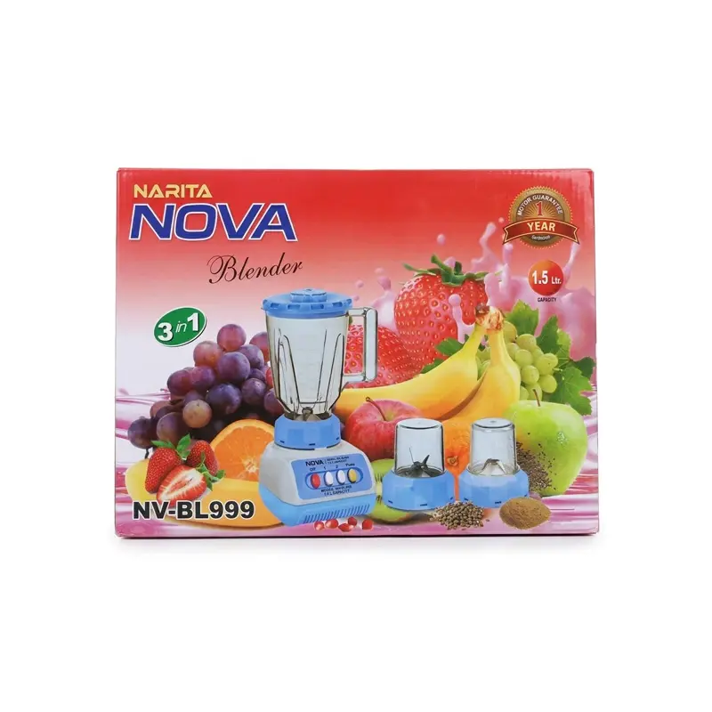 Picture of 350 Watts Blender plus mixer grinder MIXED COLOR & BRAND