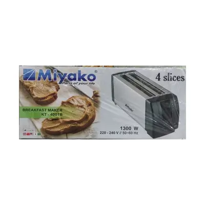 Picture of Miyako 4 Slice Bread Toaster KT-4001(Multicolor)