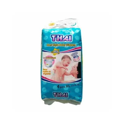 Picture of Thai Baby Diaper Pant XL (13-18 Kg) 4 Pcs