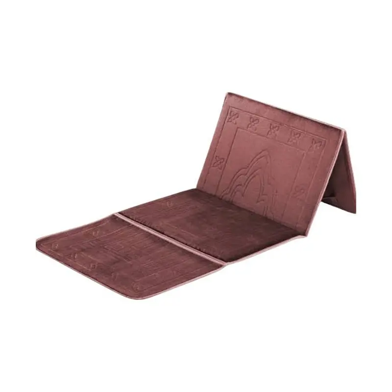 Picture of Foldable Luxury Backrest Prayer Mat Carpet Muslim Recliner Chair Travel Recliner