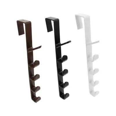 Picture of ABS Door Hanger: Towel Rack, Kitchen Hook, Portable Cup Holder & Hanging Bag(Multicolor)