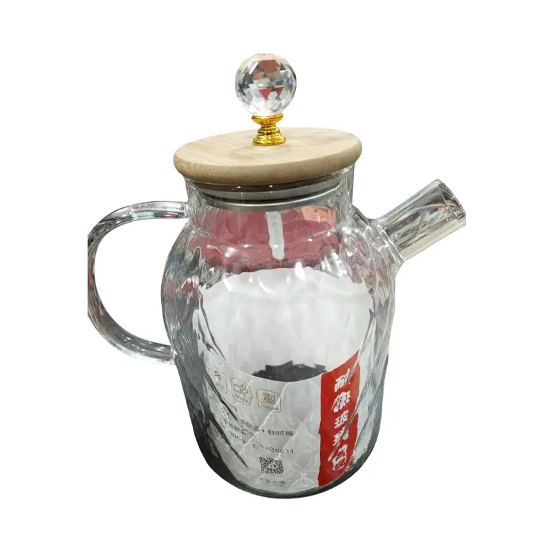 Picture of Clear Glass Tea / Coffee / Juice Kettle 102-3(Multicolor)