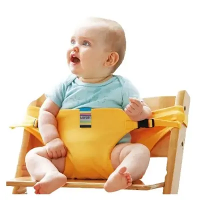 Picture of Foldable Baby Chair Safety Strap Portable Kids Chair Safety Belt Infant Car Seat Dining Belt Child Protection Belt(Multicolor)