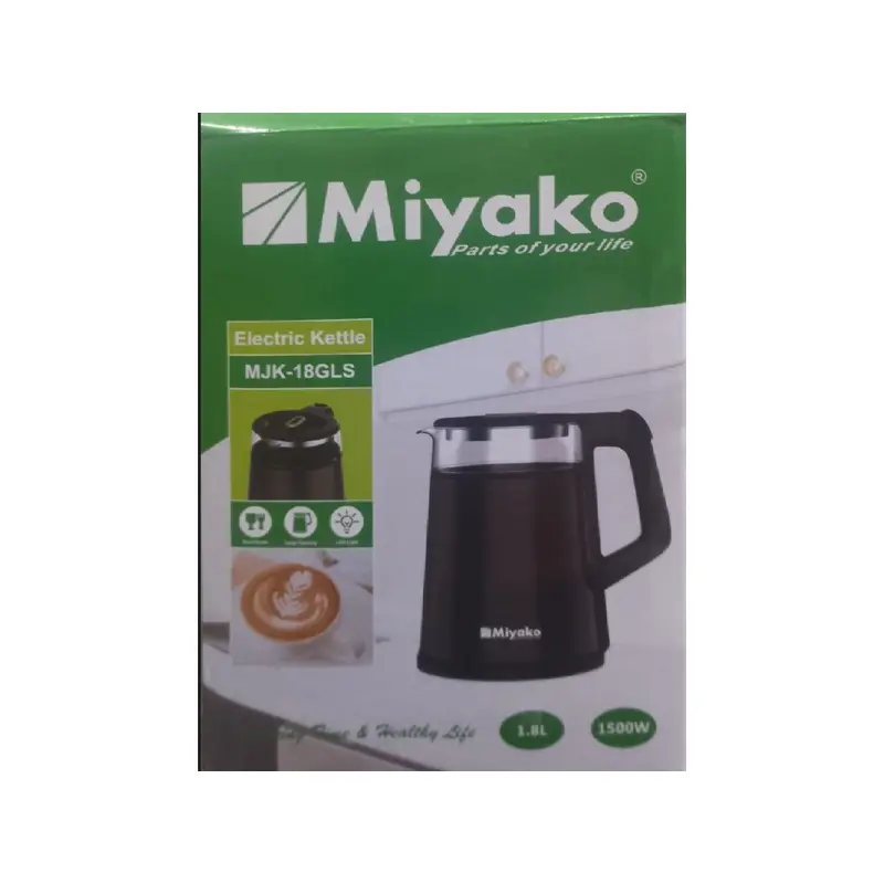 Picture of 1.8 Liter Miyako Electric Kettle MJK-18GLS(Multicolor)