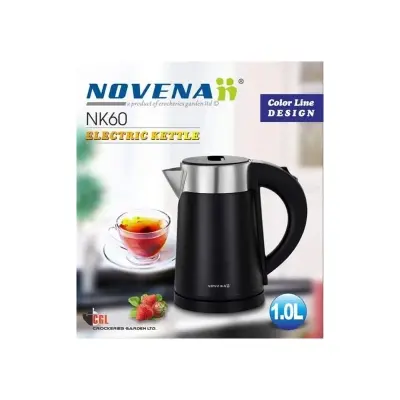 Picture of 1 Liter NOVENA Fast Boiling Automatic Electric Kettle NK60(Multicolor)