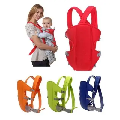 Picture of BabyGo 4-in-1 Baby Carrier With Comfortable Cushioned Head Support & Buckle Straps Multicolor(Multicolor)