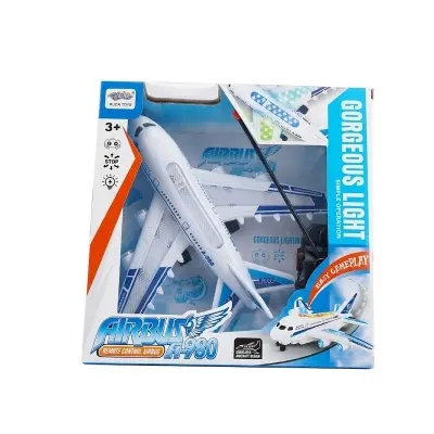 Picture of Remote Control AIRBUS Plane With Light & Music RECHARGEABLE BATTERY