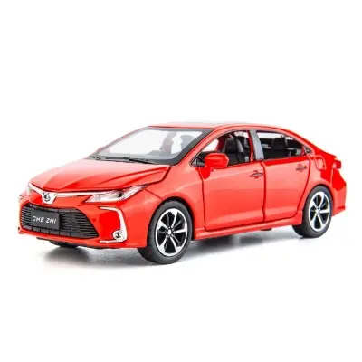 Picture of Toyota Corolla 1:32 Die Cast RED Model Car(Multicolor)