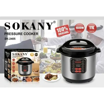Picture of 11 Liter Sokany 1600 WATT Electric Pressure Cooker SK-2405(Multicolor)