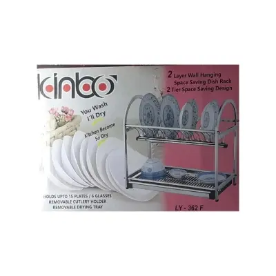 Picture of 2 layer Kinbo Kitchen dish rack 362F(Multicolor)