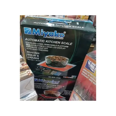 Picture of Miyako Automatic Kitchen Scale ACS 809 T - 40 KGS (UP TO 40KG)(MulticolorACS809T)