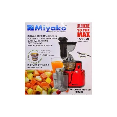 Picture of 1500ML Miyako Slow Juicer MFJ-SD-60E2(Multicolor)