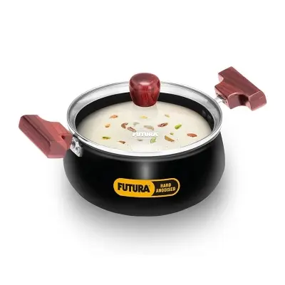 Picture of Hawkins Hard Anodised Handi (ACH30G) 3 LTR with Lid(Multicolor)