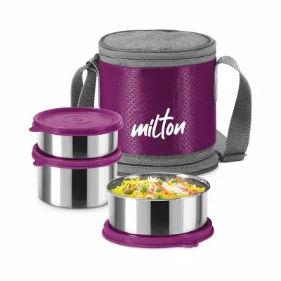 Picture of MILTON Expando Lunchbox 2+1 MULTI-COLOR (1140ML)(Multicolor)