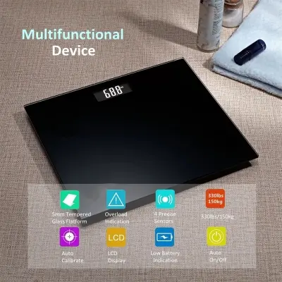 Picture of CAMRY Electronic Personal Weight Scale 9370(Multicolor)