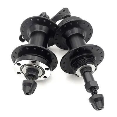 Picture of MTB Bike Hub Disc Brake 32Hole/36Hole Aluminum Alloy Front Rear Hub Set with Realse Lever Quick Skewers Axle