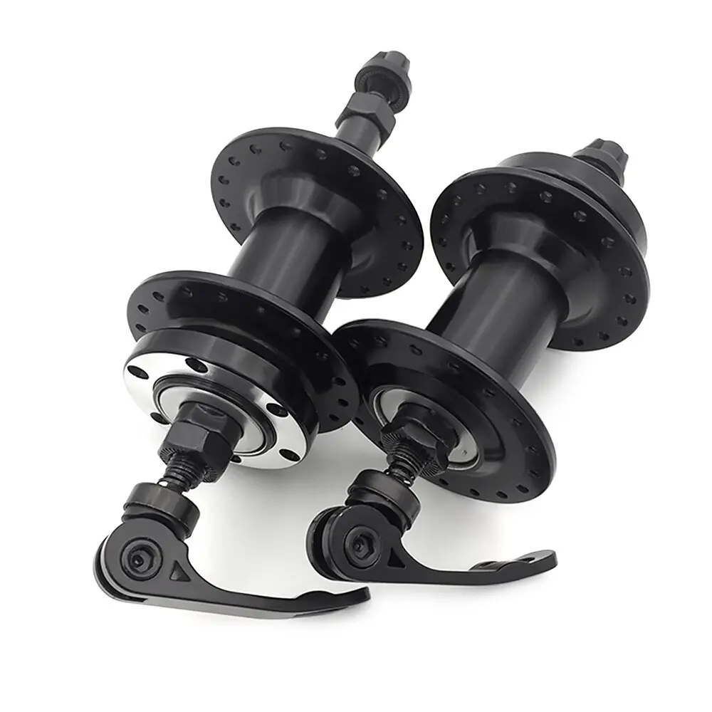 Picture of MTB Bike Hub Disc Brake 32Hole/36Hole Aluminum Alloy Front Rear Hub Set with Realse Lever Quick Skewers Axle