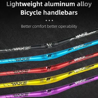 Picture of Bicycle wake colorfull Handlebar Aluminum Alloy Bike Bike Mountain Bike Handle Bar 780 x 31.8mm