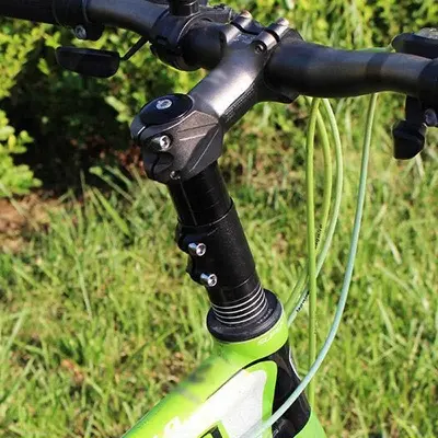 Picture of Bicycle Aluminium Handlebar Strem Long Riser-Black
