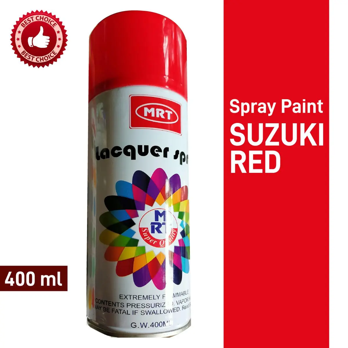 Picture of Spray for Paint- Suzuki Red (MRT)