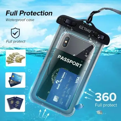 Picture of Underwater Waterproof Cell Phone Pouch Case