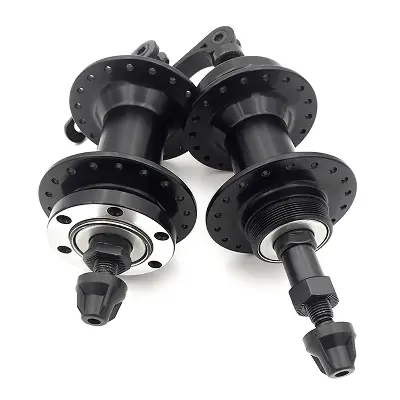 Picture of MTB Bike Hub Disc Brake 32Hole/36Hole Aluminum Alloy Front Rear Hub Set with Realse Lever Quick Skewers Axle