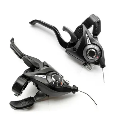 Picture of Original Shimano Bicycle Shifter/Brake Lever Combo (Left & Right ) 2 pcs  (3 x 7 Speed)