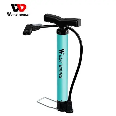 Picture of WEST BIKING Bike Floor Pump 120/160PSI High Pressure Cycling Pump Air Inflator Schrader Presta Valve Road MTB Bicycle Tire Pump