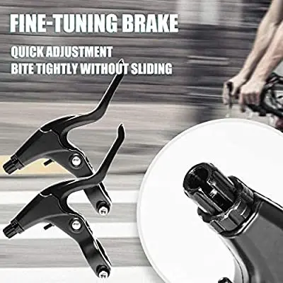 Picture of Brake Levers Aluminum Alloy Bicycle Brake Handle for Mountain Bike, Road Bike, Folding Bik