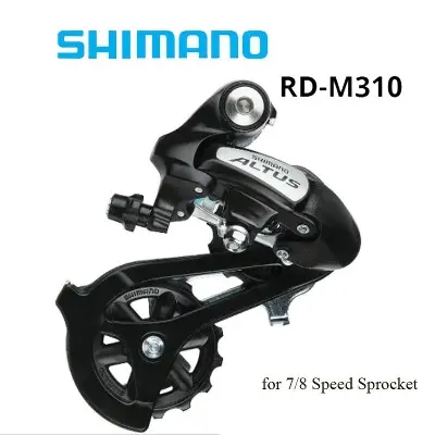 Picture of Shimano Altus RD M310 7-8 Speed Rear Derailleur For Mountain Bike or Bicycle