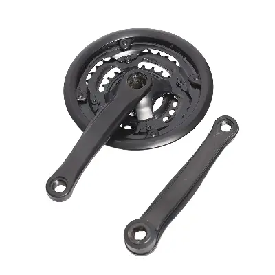 Picture of Aluminum Alloy 3 Piece Sprocket Wheel Bicycle 175 Crank Sprocket Wheel Paddle Gear - সাইকেল