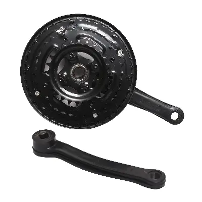 Picture of Aluminum Alloy 3 Piece Sprocket Wheel Bicycle 175 Crank Sprocket Wheel Paddle Gear - সাইকেল