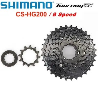 Picture of Bicycle Cassette Shimano CS-HG-200 Durable 8 speed cassette Forr bicycle Accessories
