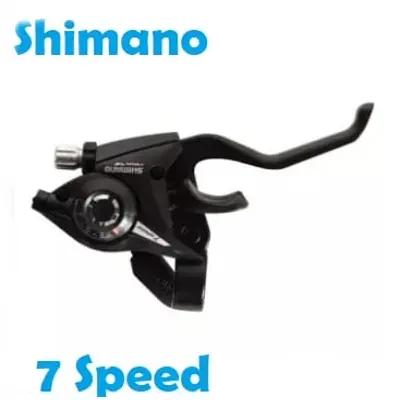 Picture of 1pcs Shimano Bicycle Shifter/Leaver 7 speed Right-hand - Bike - সাইকেল - সাইকেল