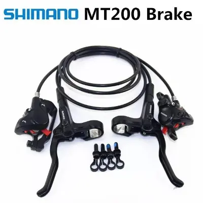 Picture of Shimano MT-200 hydraulic disc oil brake mountain bike hydraulic mtb left & right 750/1350mm
