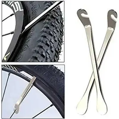 Picture of 3pcs  Bike or Bicycke tyre lever set steel for Bike or Bicycle Puncture Wheel