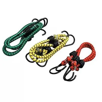 Picture of High Strength Elastic Bungee, Shock Cord Cables, Luggage Tying Rope with Hooks
