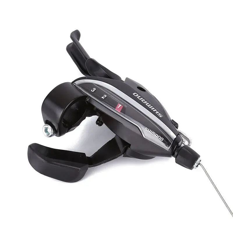 Picture of SHIMANO ST-EF65 3×8 Speed MTB Bike Bicycle Shifter&Brake Set Lever Black w/cable