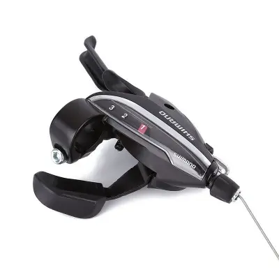 Picture of SHIMANO ST-EF65 3×8 Speed MTB Bike Bicycle Shifter&Brake Set Lever Black w/cable