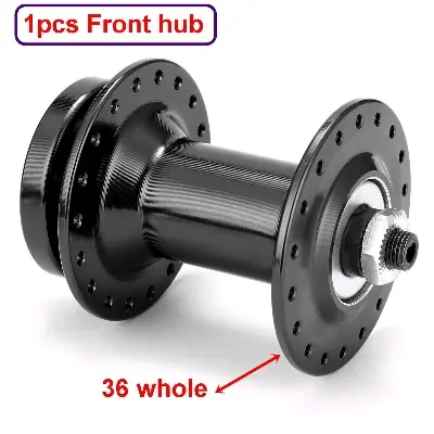 Picture of Bicycle Mountain Bike Aluminum Alloy Disc Brake MTB Freewheel Bearing Hub 36H Front Rear Hub Set Bicycle Hubs 36 Holes Hub Bicycle Hubs - সাইকেল - সাইকেল