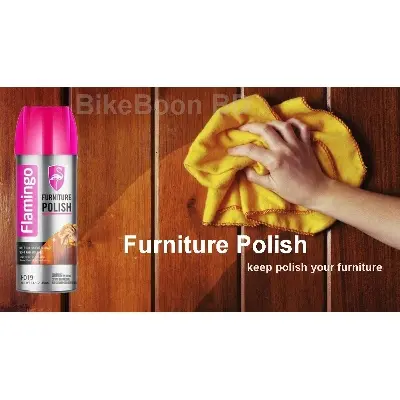 Picture of Flamingo Furniture Polish For Furniture Shine wood polish-450ml