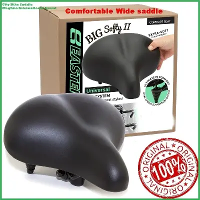 Picture of Bicycle Saddle Comfortable Sporty Soft Wide Big Bum Road Bike Gel Saddles Breathable MTB Mountain Bicycle Seat