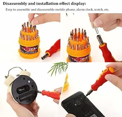 Picture of 31 in 1 Magnetic Repairing Mini Screw Driver Set Tool Kit