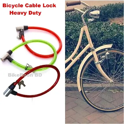Picture of Bicycle Cable Lock , Heavy Duty Parts Bicycle Accessories For bicycle