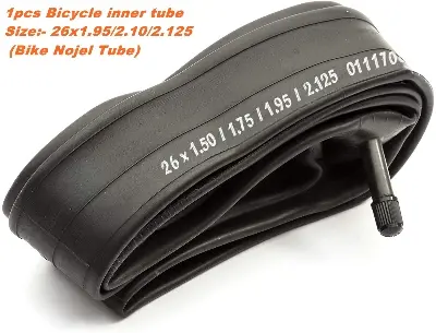 Picture of 1pcs Bicycle inner tube mountain Bicycle inner tube by motor cycle nojel bike nozze , gas nozzel tube