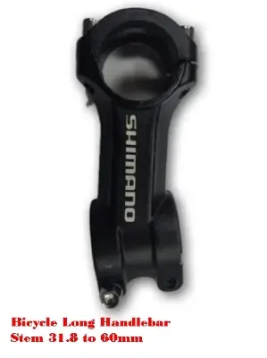 Picture of Bicycle Long Handlebar Stem Bike Stem 31.8 MTB Stem Riser 60mm