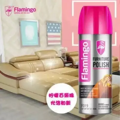 Picture of 450 ml Furniture Polish Spray Flamingo Brand- Best Price