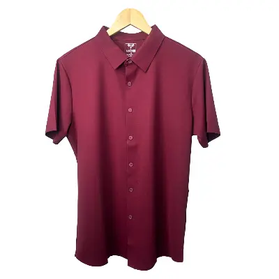 Picture of Falcon Fit Men's Half Sleeve Shirt Maroon